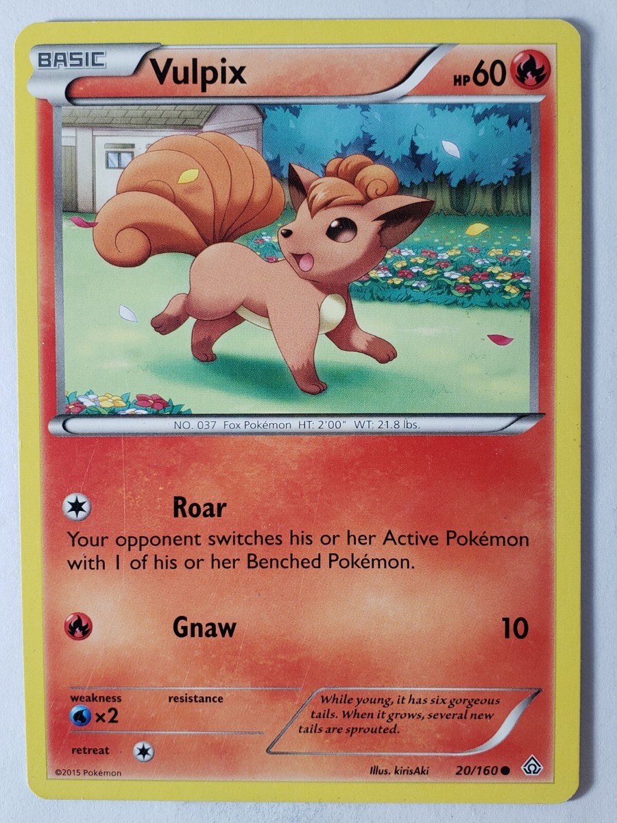 Vulpix 20/160 LP - Primal Clash Pokemon Card - $2 Combined