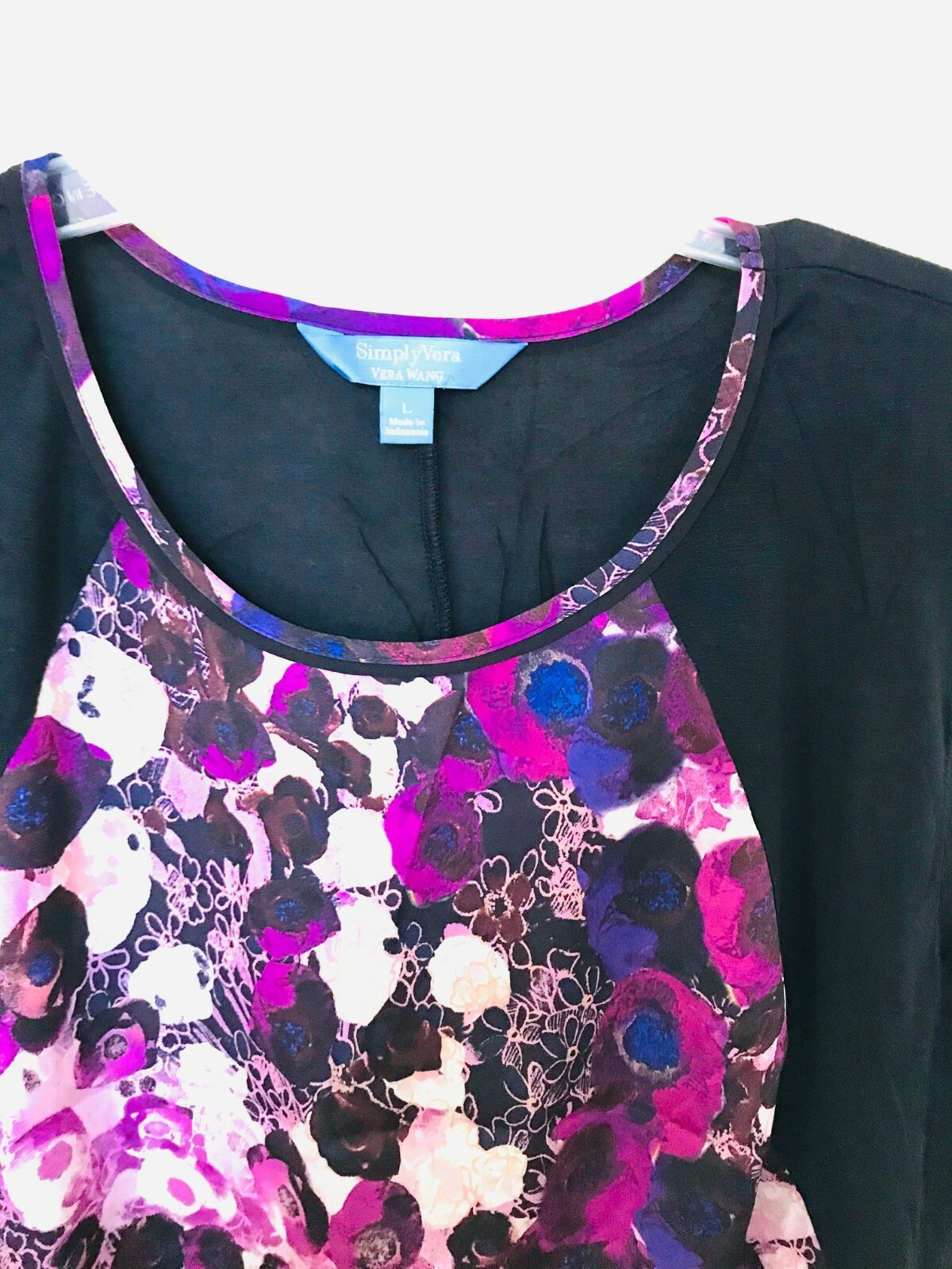 vera wang sleeveless tops