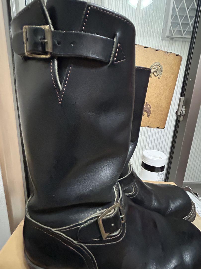 Wesco Boss PT99 Chippewa engineer boots 9E Black | eBay