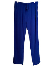 ATHLETIC WORKS Men's Blue Polyester Knit Sleep Pants Sz. S