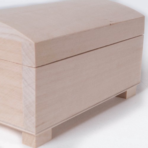 Selection of Wooden Chest Storage Boxes / Plain Wood / Small & Large Trunk Box - Picture 19 of 135