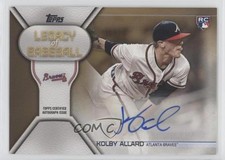 2019 Topps Legacy of Baseball Auto Gold 49/50 Kolby Allard #LBA-KA Auto 0v0