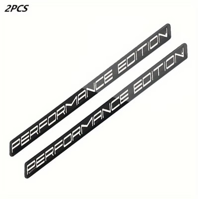 2x Performance Edition Emblem Aufkleber Wetterfest  Limited Badge Auto Tuning