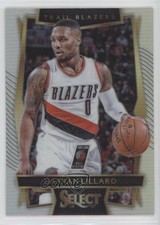 Damian Lillard Prizm 2016/17 Silver Prizm #51