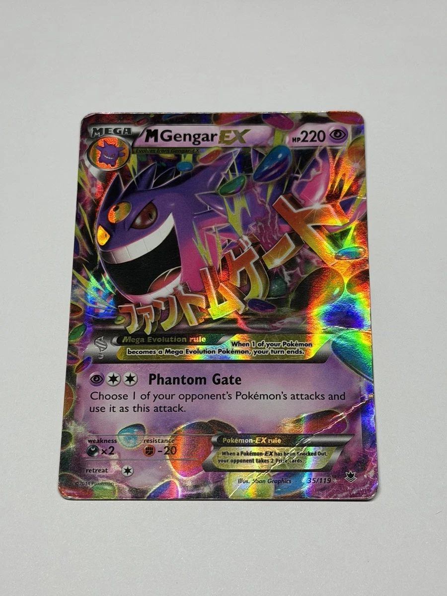 Gengar Pokémon TCG XY-Phantom Forces Individual Collectible Card
