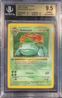 🌿Pokemon 1999 1st Venusaur Holo #15 Thick Stamp BGS 9.5 GEM MINT Pop 11