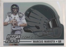 2015 Panini Prizm Collegiate Draft Picks Helmet Die-Cut Marcus Mariota #27 fm0