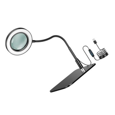 Flexible Arm Magnifying Tool With Changeable Light Perfect For Model Painting