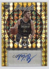 2022-23 Panini Mosaic Rookie Scripts Gold Prizm 3/10 Matt Ryan #RS-MAT Auto 3d3