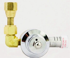 Whisper Valve Series 8636-350-320  w/ Wall Mount Kit Dewar Muffler