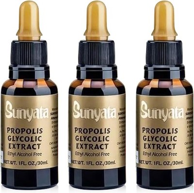 Sunyata Brazilian Green Bee Propolis Liquid Extract ?C No Alcohol, Natural Immu