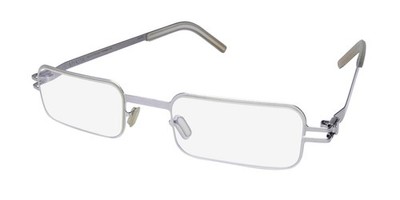 NEW MYKITA DOGMA 1.6 GLASSES 44-19-140 GERMANY SILVER METAL & PLASTIC FULL-RIM