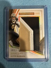 2025 Immaculate Alvin Kamara Prime Standard 3 color patch #10/10