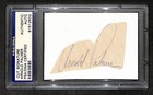 Arnold Palmer Signed/Autographed Cut Signature Golf HOF PSA/