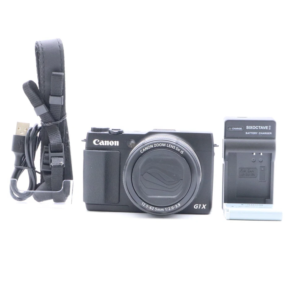 Canon PowerShot G1 X Mark II Digital Camera  [Near Mint] #6410 - Image 2 of 4