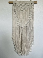 Cream Macrame Wall Hanging