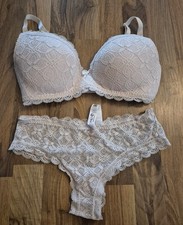 Intissimi edles BH/Slip-Set, creme, 75 C , neu und ungetragen!