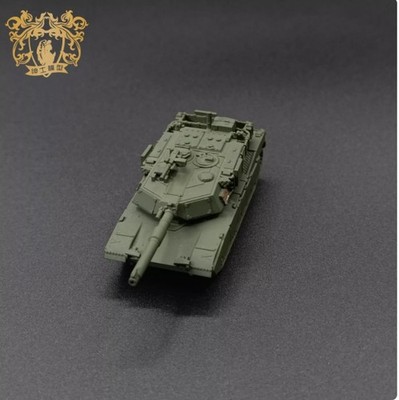 3D Printed 1/144 American M1A1 Abrams Main Battle Tank Model Finished Product