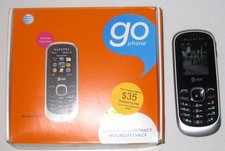 Alcatel 510A Black Cellular Phone ATT GO Phone