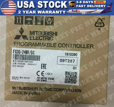#ad FX3G 24MR DS 1PC NEW Mitsubishi PLC FX3G 24MR DS $337.23