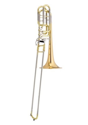 Jupiter JTB1180RQ in Bb/F/Gb/D Goldmessing lackiert