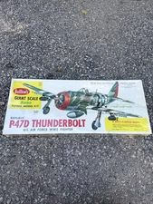 GUILLOW P-47D THUNDERBOLT GIANT SCALE BALSA FLYING MODEL KIT NIB 1:16 SCALE