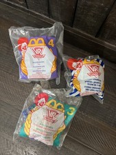 McDonald's VR Troopers Lot Of 3 Happy Meal Toys New Sealed NIP