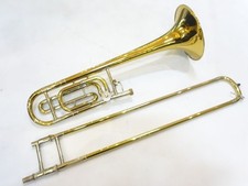 Bach 42B GB Stradivarius Tenor Bass Trombone Gold brass bell Wind instrument