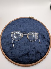 Vintage Ful Vue Eyeglasses Silver AO Wire Everyday Wear