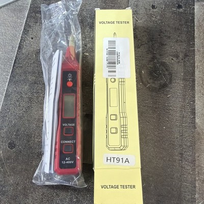 Voltage Tester Volt Detector Test Pen Non-Contact with Battery Model HT91A
