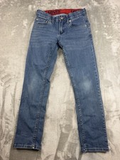 Levis 511 Jeans Youth 10 Reg Slim Fit Blue Denim School Play Whiskering