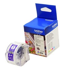 Brother CZ-1001 Zero-Ink Roll Cassette, Continuous Length, 9 mm (W) x 5 m (L), B