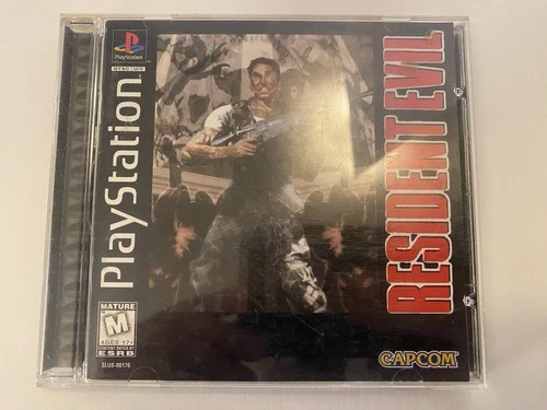 New Listing🔥 Resident Evil PS1, 1996 CIB Complete Black Label PlayStation RARE JEWEL CASE!