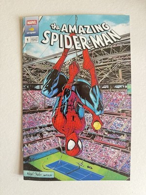 2026 US Open x Marvel The Amazing Spider-Man #1 Comic Fan Access Week USTA Promo