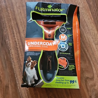 Furminator   Dog Grooming Brush Undercoat Deshedding Tool Medium long hair