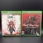 Devil May Cry Definitive Edition & Devil May Cry HD Collection Lot Of 2 Xbox One