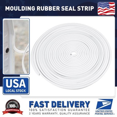 6M/20Ft White Car Door Boot Edge Protector Strip Trim U Shape Guard Seal Rubber