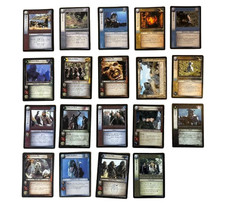 The Lord of The Ring TCG Lot of 19 Cards Tolkien Collectible - All Lot