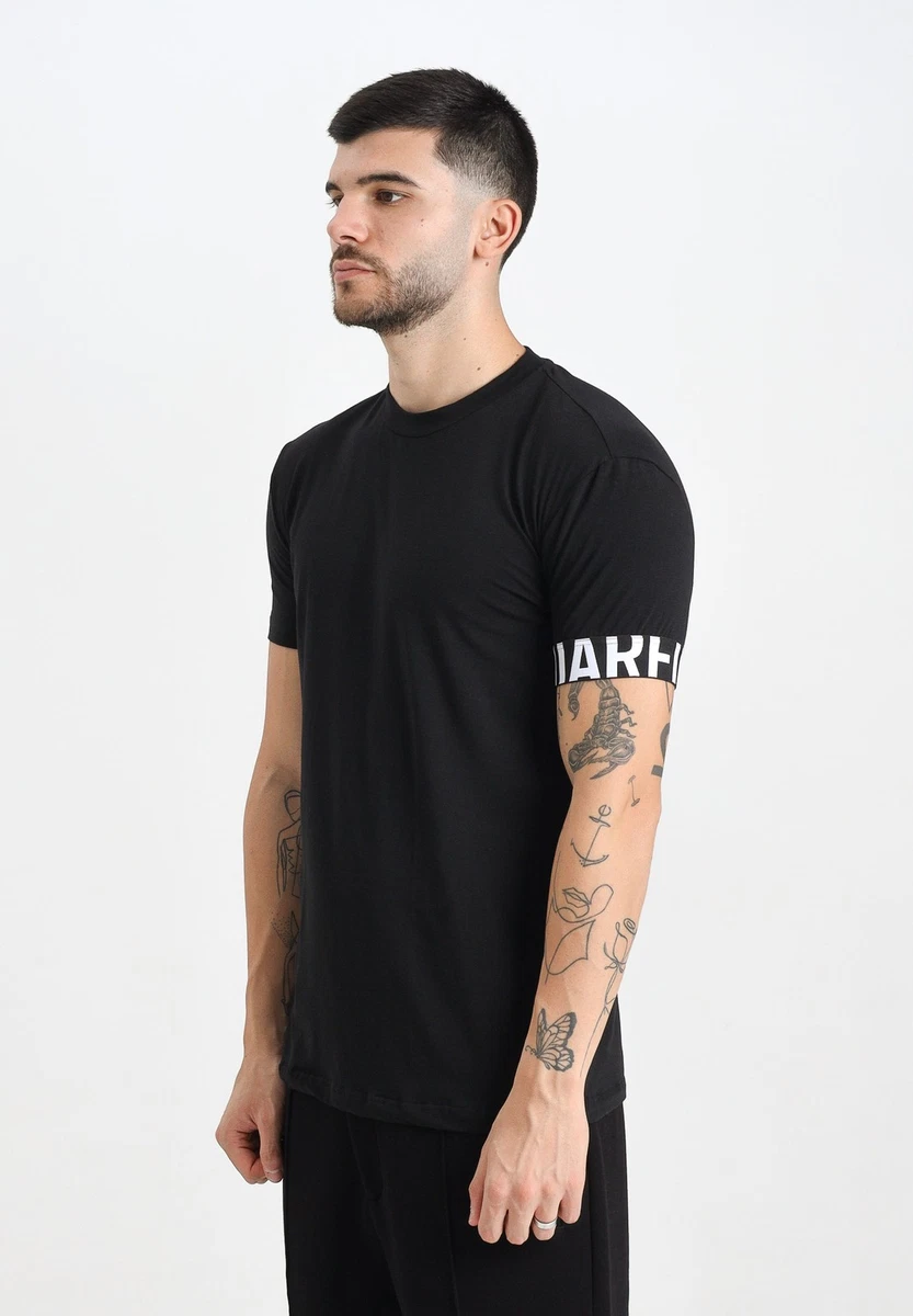 T-shirt Dsquared2 S71GD1068-S23009 - Blanc, Logo Cool, Coupe Semi-ajustée, Neuf Avec étiquette