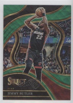 2023-24 Panini Select Courtside Green Wave Prizm 26/50 Jimmy Butler #240 0e23