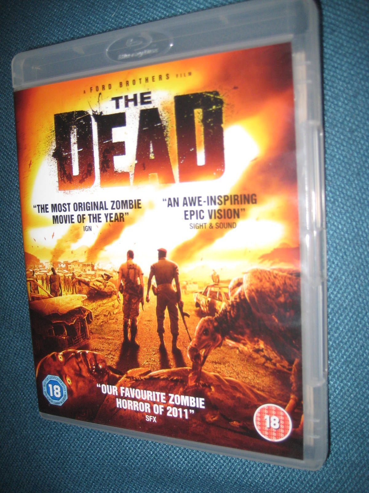 FORD BROTHERS' THE DEAD BLU RAY 2011 ZOMBIE HORROR MINT DISC FREE P&P