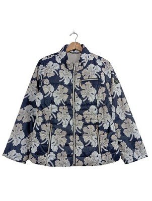 ETAGE Übergangsjacke Damen Jacke Gr. DE 40 blau Casual-Look