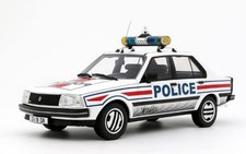 OTTOMOBILE,RENAULT 18 Turbo Bench 1982 National Police, 1/18, OT1156