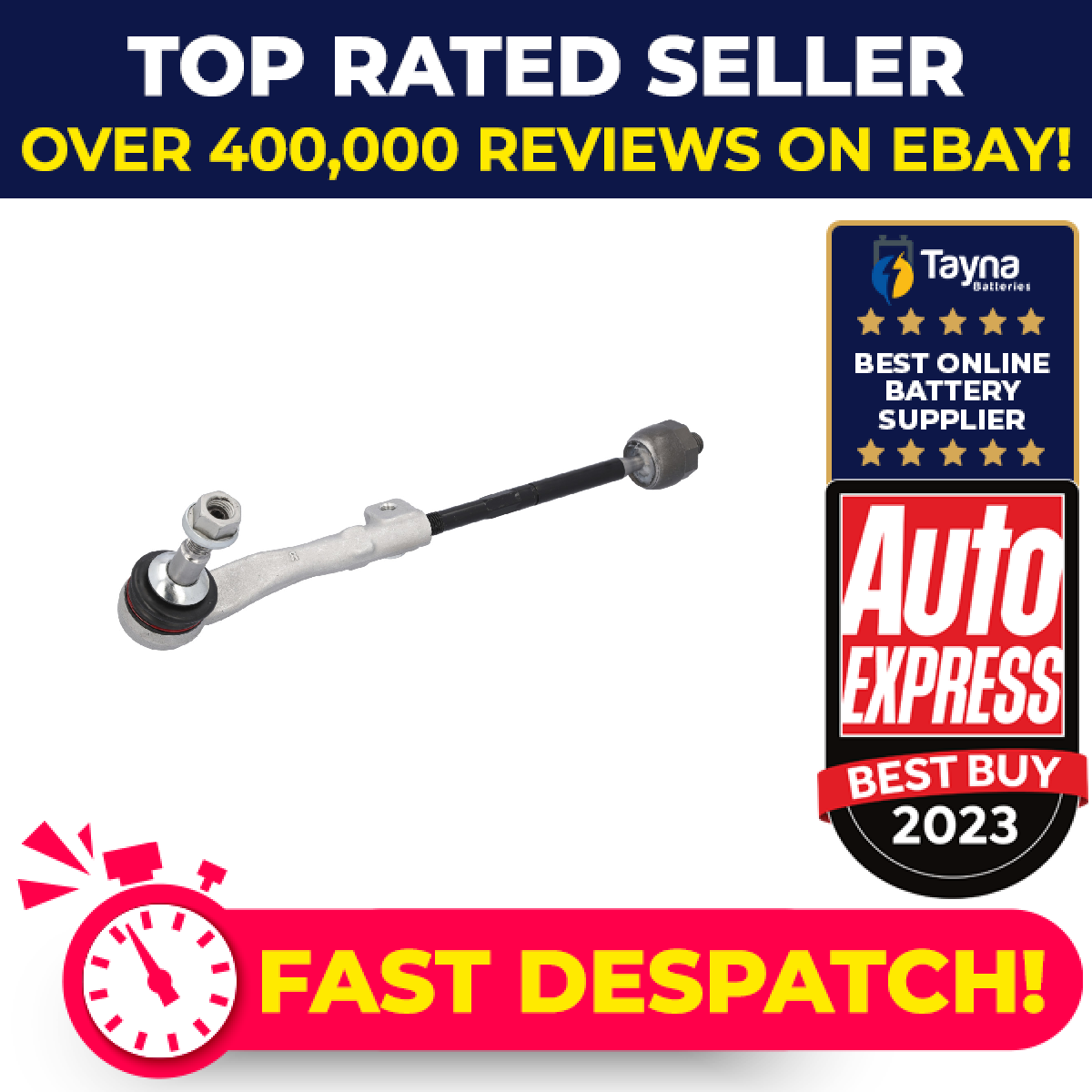 Steering Rod Assembly fits BMW 318D G20 2.0D Right 19 to 20 B47D20B 32104A01667