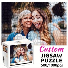 Custom Photo Jigsaw Puzzle Personalized Picture 1000 Pieces DIY Family Gift