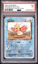 2002 POKEMON LEGENDARY COLLECTION #94 SPEAROW-REVERSE FOIL PSA 1 on eBay