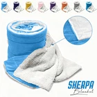 Plush Sherpa Fleece Throw Blanket for Winter Super Soft Bedding Throw Twin Queen