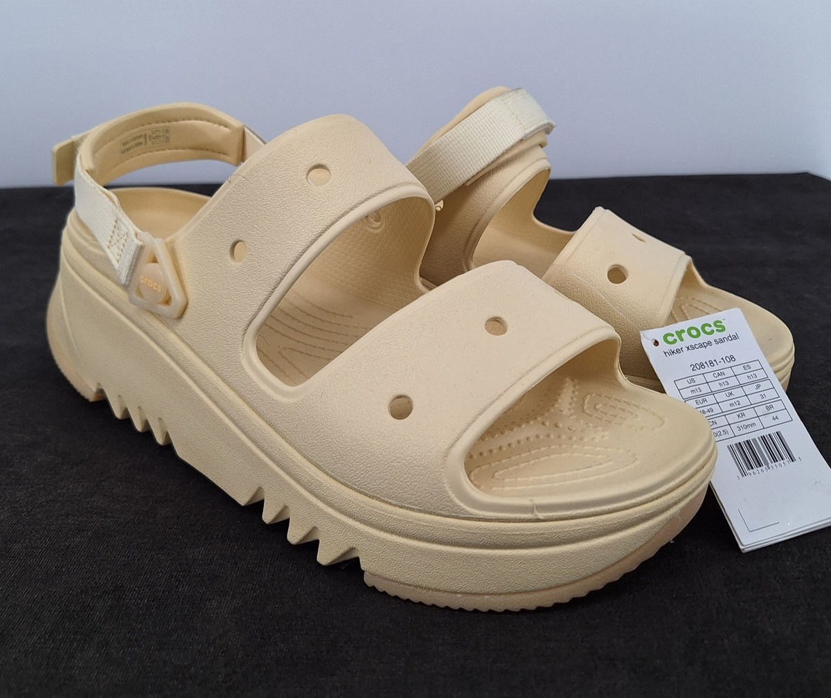 ︎ ︎︎︎︎︎ NEW Crocs Festival Hiker Xscape Platform Sandals Mens 13