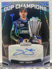 2025 Panini Prizm Jimmie Johnson CUP CHAMPIONS MOJO AUTO /25 SSP #CCS-JJN