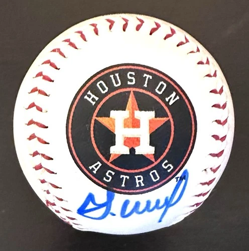 ⚾️ Jose Altuve Houston Astros Official Logo Autographed Signed Baseball with COA
